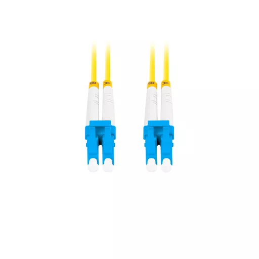 Lanberg FO-LULU-SD11-0010-YE InfiniBand és száloptikai kábel 3 M LC Sárga