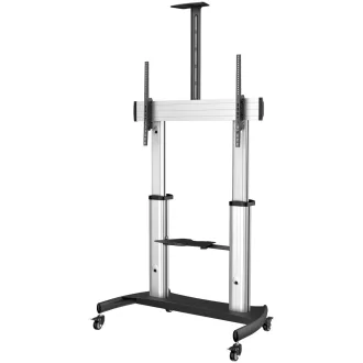   StarTech.com STNDMTV100 TV tartókeret 2,54 M (100") Fekete, Ezüst