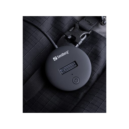 Sandberg 136-47 dokkoló állomás tárolóegységhez USB C-típus Fekete