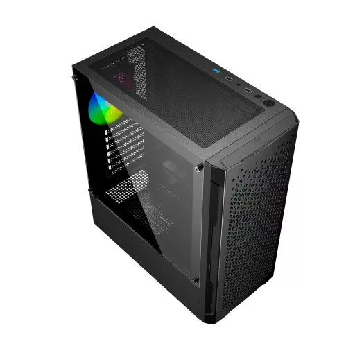 Gembird Fornax 400X Midi Tower Fekete