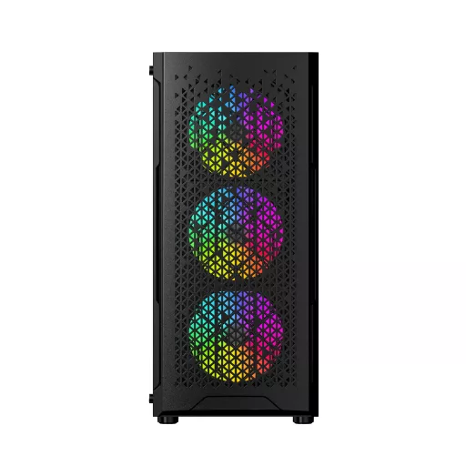 Gembird Fornax 400X Midi Tower Fekete