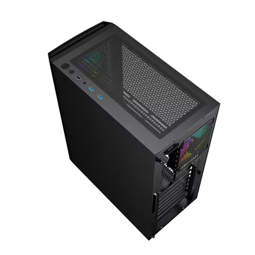 Gembird Fornax 400X Midi Tower Fekete