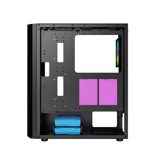 Gembird Fornax 400X Midi Tower Fekete