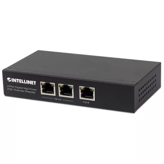   Intellinet 561266 hálózati kapcsoló Beállítást nem igénylő (unmanaged) Gigabit Ethernet (10/100/1000) Ethernet-áramellátás (PoE) támogatása Fekete
