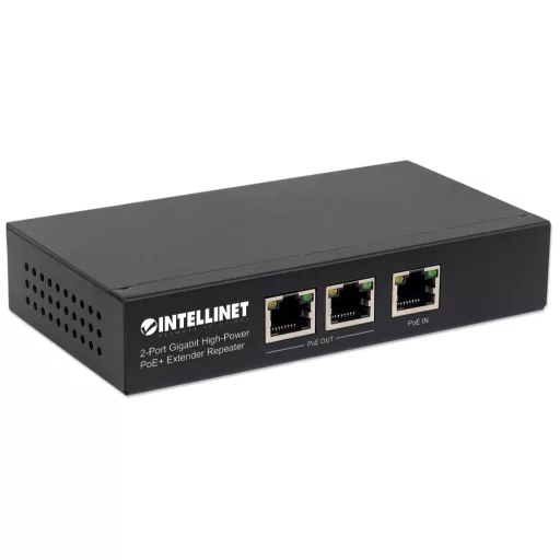 Intellinet 561266 hálózati kapcsoló Beállítást nem igénylő (unmanaged) Gigabit Ethernet (10/100/1000) Ethernet-áramellátás (PoE) támogatása Fekete