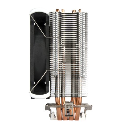 Silverstone AR12 RGB Processzor Hűtő 12 cm Fekete, Rozsdamentes acél, Fehér
