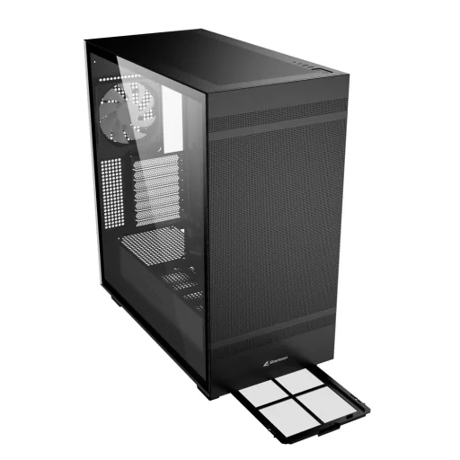 Sharkoon REBEL C50 RGB ATX Full Tower Fekete