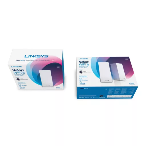 Linksys MX8400 Háromsávos (2,4 GHz / 5 GHz / 5 GHz) Wi-Fi 6 (802.11ax) Fehér 4 Belső
