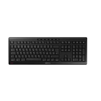   CHERRY Stream Wireless billentyűzet Univerzális RF Wireless + USB QWERTZ Cseh Fekete