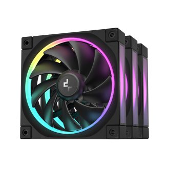 DeepCool FL12-3 in 1 12 cm Fekete 3 db
