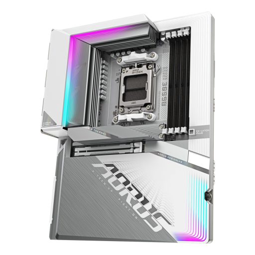 GIGABYTE B650E AORUS STEALTH ICE AMD B650 Socket AM5 ATX