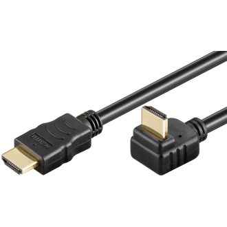   Goobay 61263 HDMI kábel 0,5 M HDMI A-típus (Standard) Fekete
