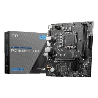 MSI PRO H610M-E DDR4 Intel H610 LGA 1700 Micro ATX
