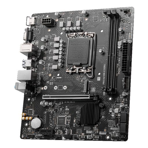 MSI PRO H610M-E DDR4 Intel H610 LGA 1700 Micro ATX