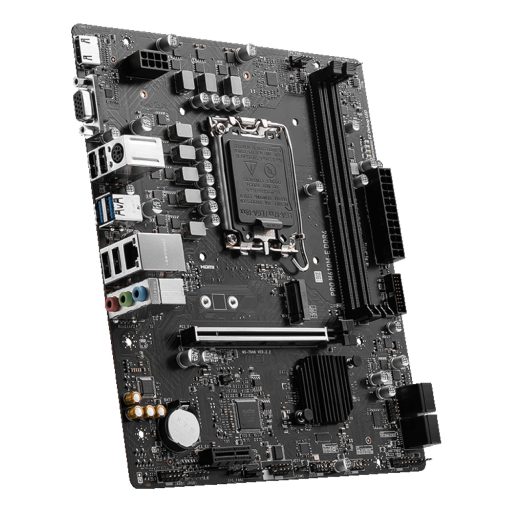 MSI PRO H610M-E DDR4 Intel H610 LGA 1700 Micro ATX