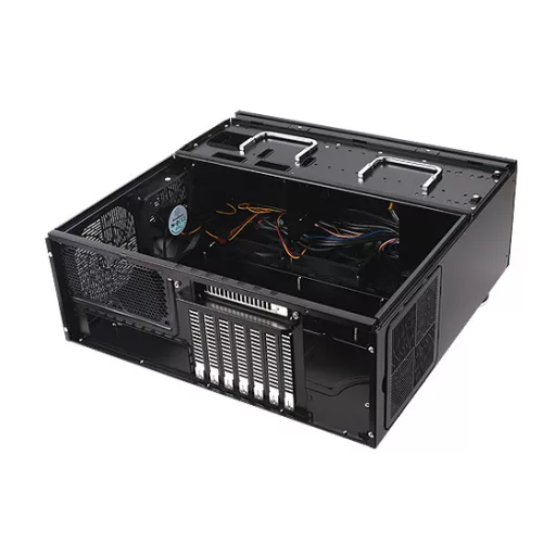 Silverstone Grandia GD07 HTPC Fekete