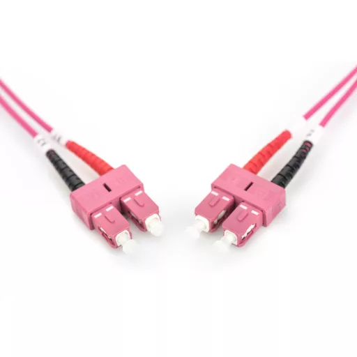 Digitus DK-2522-02-4 InfiniBand és száloptikai kábel 2 M SC I-VH Ibolya