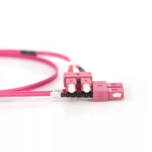 Digitus DK-2522-02-4 InfiniBand és száloptikai kábel 2 M SC I-VH Ibolya