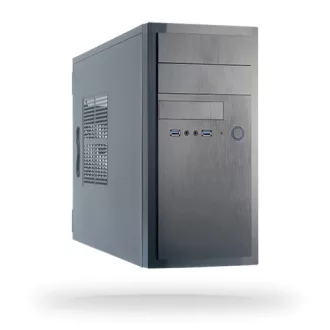 Chieftec HT-01B-350GPB Midi Tower Fekete 350 W