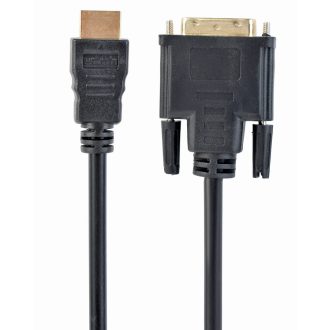 Gembird 1.8m, HDMI/DVI, M/M 1,8 M DVI-D Fekete