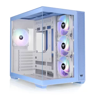 Thermaltake View 380 TG ARGB Hydrangea Blue Midi Tower Kék