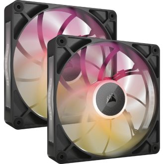 Corsair iCUE LINK RX140 MAX RGB 14 cm Fekete 2 db