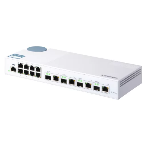 QNAP QSW-M408-4C hálózati kapcsoló Vezérelt L2 Gigabit Ethernet (10/100/1000) Fehér