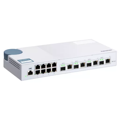 QNAP QSW-M408-4C hálózati kapcsoló Vezérelt L2 Gigabit Ethernet (10/100/1000) Fehér