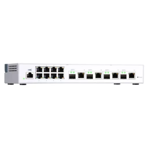 QNAP QSW-M408-4C hálózati kapcsoló Vezérelt L2 Gigabit Ethernet (10/100/1000) Fehér