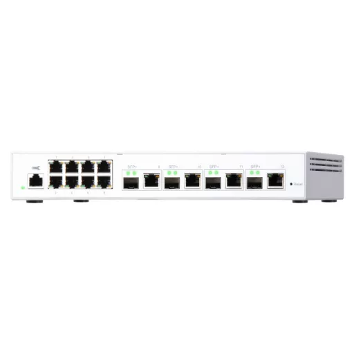 QNAP QSW-M408-4C hálózati kapcsoló Vezérelt L2 Gigabit Ethernet (10/100/1000) Fehér