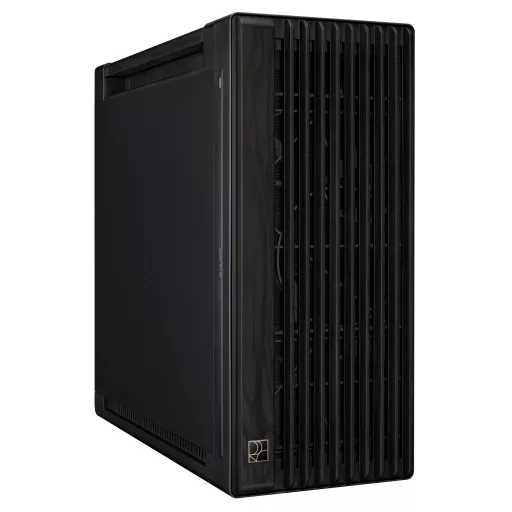 ASUS ProArt PA602 Wood Edition – Metal Panel Midi Tower Fekete