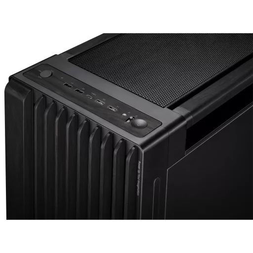 ASUS ProArt PA602 Wood Edition – Metal Panel Midi Tower Fekete