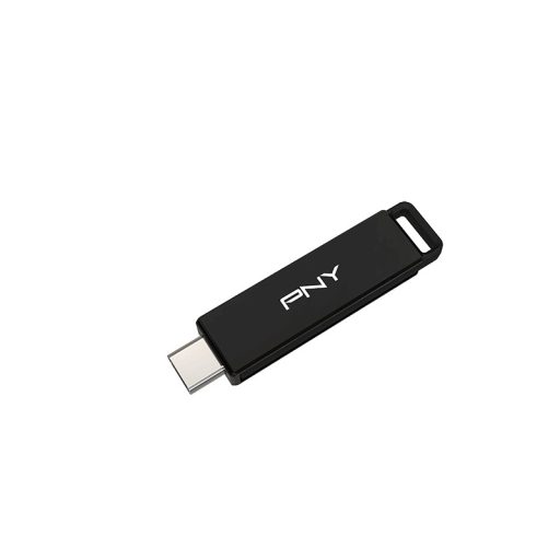 PNY Elite-X USB flash meghajtó 128 GB USB C-típus 3.2 Gen 1 (3.1 Gen 1) Fekete
