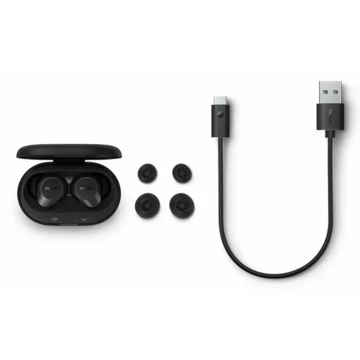 Philips TAT1209BK/00 fejhallgató és headset True Wireless Stereo (TWS) Hallójárati Hívás/zene Bluetooth Fekete