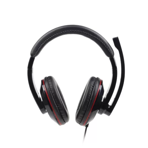 Gembird MHS-001 fejhallgató és headset Vezetékes Fejpánt Zene Fekete