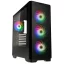 Kolink Unity Solar ARGB Mesh Midi Tower Fekete