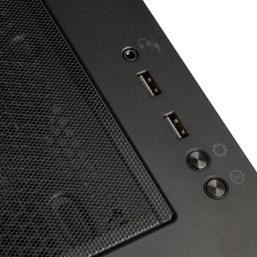 Kolink Unity Solar ARGB Mesh Midi Tower Fekete