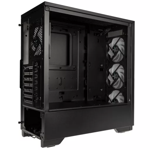 Kolink Unity Solar ARGB Mesh Midi Tower Fekete