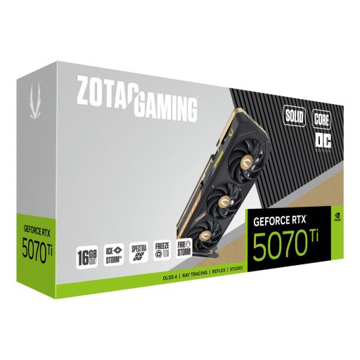 Zotac GAMING GeForce RTX 5070 Ti SOLID CORE OC NVIDIA 16 GB GDDR7
