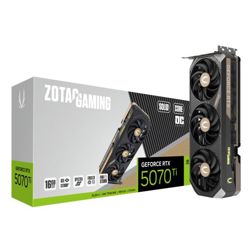 Zotac GAMING GeForce RTX 5070 Ti SOLID CORE OC NVIDIA 16 GB GDDR7