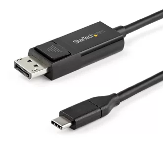   StarTech.com CDP2DP1MBD video átalakító kábel 1 M DisplayPort USB C-típus Fekete