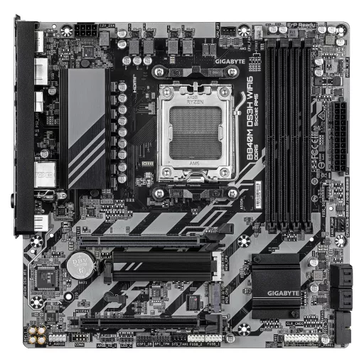 GIGABYTE B840M DS3H WIFI6 AMD B840 Socket AM5 Micro ATX