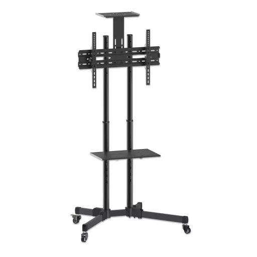 Manhattan 461238 asztali TV konzol 177,8 cm (70") Padló Fekete