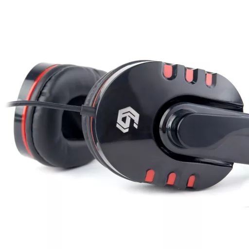 Gembird GHS-402 fejhallgató és headset Vezetékes Fejpánt Játék Fekete