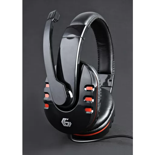 Gembird GHS-402 fejhallgató és headset Vezetékes Fejpánt Játék Fekete