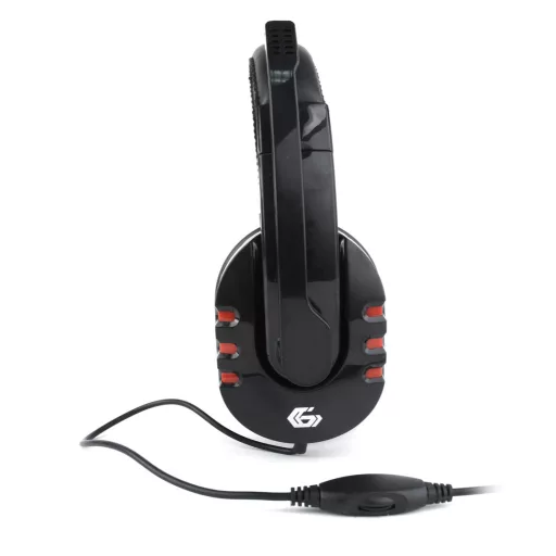 Gembird GHS-402 fejhallgató és headset Vezetékes Fejpánt Játék Fekete