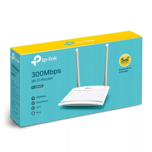 TP-Link TL-WR820N vezetéknélküli router Fast Ethernet Egysávos (2,4 GHz) Fehér