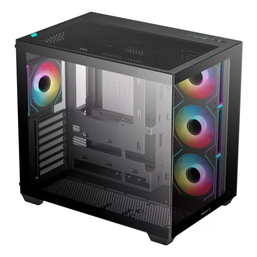 DeepCool CG530 4F Midi Tower Fekete