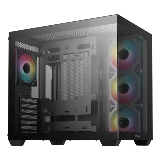 DeepCool CG530 4F Midi Tower Fekete