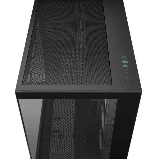 DeepCool CG530 4F Midi Tower Fekete